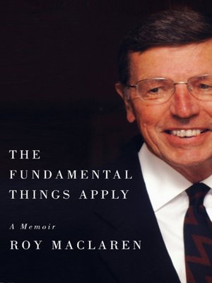 cover image of The Fundamental Things Apply